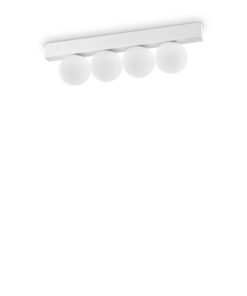 IDEAL LUX Φωτιστικό Οροφής PING PONG LED 12W 3000K Λευκού Χρώματος – 328232