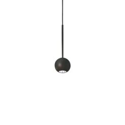 IDEAL LUX Κρεμαστό Φωτιστικό ARCHIMEDE LED 4W 3000K Μαύρου Χρώματος – 328355