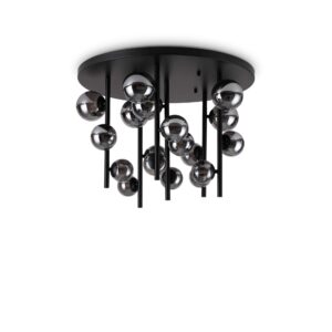 IDEAL LUX Φωτιστικό Οροφής PERLAGE 18xG9 Φιμέ Χρώματος – 328386