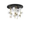IDEAL LUX Φωτιστικό Οροφής PERLAGE 18xG9 Λευκού Χρώματος – 328393