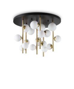 IDEAL LUX Φωτιστικό Οροφής PERLAGE 18xG9 Λευκού Χρώματος – 328393