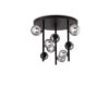 IDEAL LUX Φωτιστικό Οροφής PERLAGE 11xG9 Φιμέ Χρώματος – 328416