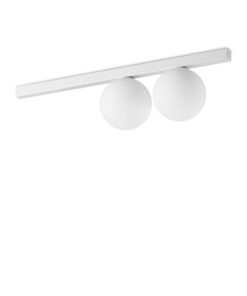 IDEAL LUX Επιτοίχιο Φωτιστικό BINOMIO 2xG9 Λευκού Χρώματος – 328430