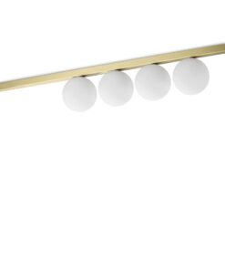 IDEAL LUX Φωτιστικό Οροφής BINOMIO 4xG9 Χρυσού Χρώματος – 328461