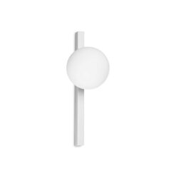 IDEAL LUX Επιτοίχιο Φωτιστικό BINOMIO 1xG9 Λευκού Χρώματος – 328478