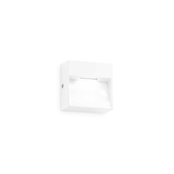 IDEAL LUX Φωτιστικό για Σκαλοπάτια DEDRA LED 1.5W 3000K IP65 Λευκού Χρώματος - 328638