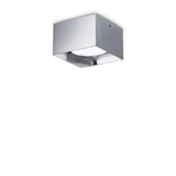 IDEAL LUX  Φωτιστικό Οροφής SPIKE 1XGX53 Χρώματος Χρωμίου – 328799