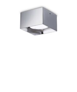 IDEAL LUX  Φωτιστικό Οροφής SPIKE 1XGX53 Χρώματος Χρωμίου – 328799