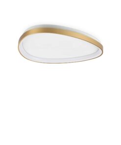 IDEAL LUX Φωτιστικό Οροφής GEMINI PL LED 27W 3000K Χρυσού Χρώματος – 328966