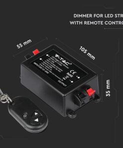 LED Dimmer για LED ταινία Με Χειριστήριο 96W/192W V-TAC – 3300
