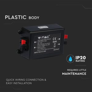 LED Dimmer για LED ταινία Με Χειριστήριο 96W/192W V-TAC – 3300