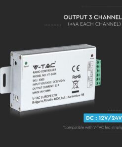 LED Controller Ασύρματο Με Χειριστήριο 144W V-TAC – 3303