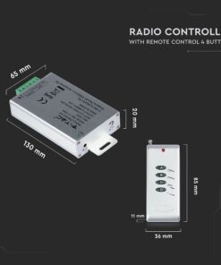 LED Controller Ασύρματο Με Χειριστήριο 144W V-TAC – 3303