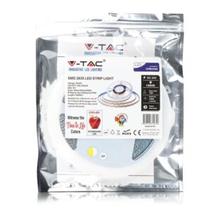 LED Ταινία 18W V-TAC PRO Samsung Chip Dimmable 24V 1500lm/m CRI >95 Θερμό Λευκό 3000Κ 10 Μέτρα – 331