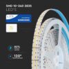 LED Ταινία 18W V-TAC PRO Samsung Chip Dimmable 24V 1500lm/m CRI >95 Θερμό Λευκό 3000Κ 10 Μέτρα – 331
