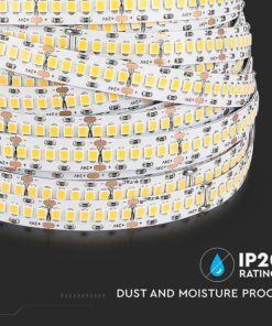 LED Ταινία 18W V-TAC PRO Samsung Chip Dimmable 24V 1500lm/m CRI >95 Θερμό Λευκό 3000Κ 10 Μέτρα – 331