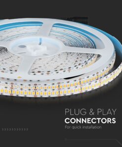 LED Ταινία 18W V-TAC PRO Samsung Chip Dimmable 24V 1500lm/m CRI >95 Θερμό Λευκό 3000Κ 10 Μέτρα – 331