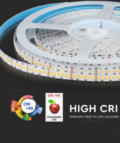 LED Ταινία 18W V-TAC PRO Samsung Chip Dimmable 24V 1500lm/m CRI >95 Θερμό Λευκό 3000Κ 10 Μέτρα – 331