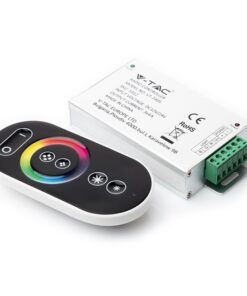 LED Controller με Τηλεχειριστήριο Αφής RF για Ταινίες RGB 144W/288W V-TAC – 3312