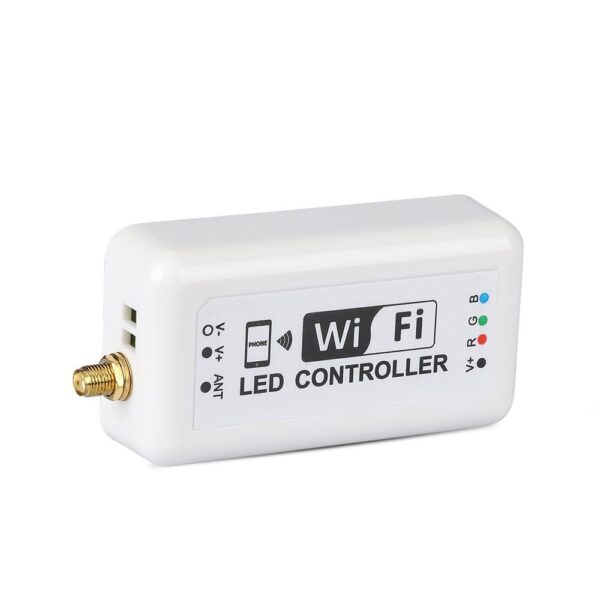 LED Wi-Fi Controller για Πολύχρωμη RGB Ταινία με πρόγραμμα για κινητά 144W V-TAC – 3322
