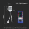 LED Controller με Τηλεχειριστήριο για Ταινίες RGB/RGB+W 96W | 192W V-TAC – 3326