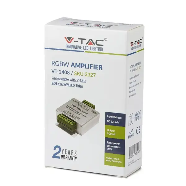 RGB+W Amplifier V-TAC – 3327