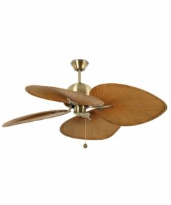 CUBA Ø132CM BROWN 4 BLADES FARO – 33352B