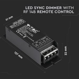 LED Dimmer για LED ταινία Με Χειριστήριο 144W/288W V-TAC – 3337