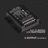 LED Controller με Τηλεχειριστήριο RF για Ταινίες RGBW 288W/576W V-TAC – 3338
