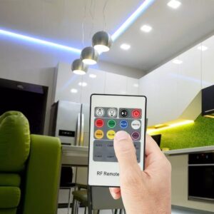 LED Controller με Τηλεχειριστήριο RF για Ταινίες RGB 288W/576W V-TAC – 3339