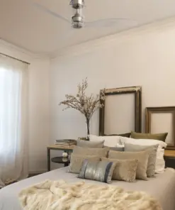Faro Barcelona Mini Tube Ανεμιστήρας Οροφής με Τηλεχειριστήριο Διαφανής – 33393