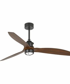 JUST FAN Ø1280 MM BLACK WOOD BLADES OSC 17W 3000K FARO – 33395-10