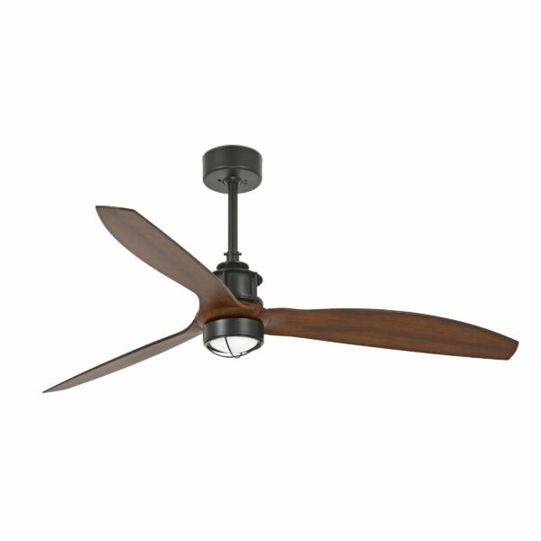 JUST FAN Ø1280 MM BLACK WOOD BLADES OSC 17W 3000K FARO - 33395-10