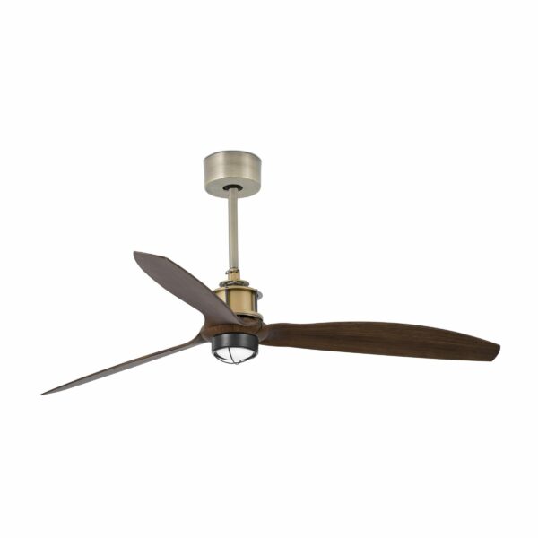 JUST FAN Ø1280 MM OLD GOLD 3 BLADES 17W 3000K FARO - 33398-10