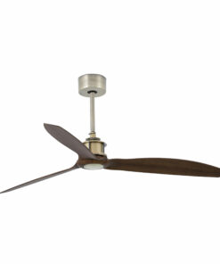 Faro Barcelona Ανεμιστήρας Οροφής Just Fan Χρυσό Ξύλο – 33398