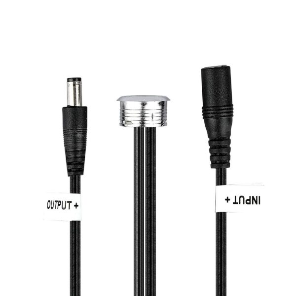Dimmer/Διακόπτης Αφής Φωτιζόμενος για LED ταινίες 12V 60W V-TAC – 3341