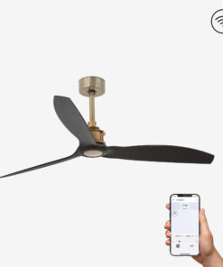 Faro Barcelona JUST FAN Ανεμιστήρας Οροφής Smart Μαύρου Χρώματος – 33417WP