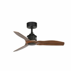 JUST FAN XS Ø810mm BLACK WOOD BLADES FARO – 33425