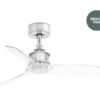 JUST FAN XS Ø810 MM CHROME BLADES TRANSPARENTS W/RFARO – 33426WP