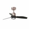 JUST FAN XS Ø810 MM COPPER 3 BLACK BLADES 17W 3000FARO – 33427-10
