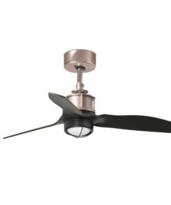 JUST FAN XS Ø810 MM COPPER 3 BLACK BLADES 17W 3000FARO – 33427-10