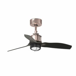 JUST FAN XS Ø810 MM COPPER 3 BLACK BLADES 17W 3000FARO – 33427-10