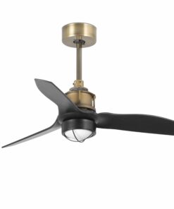 JUSTFAN XSØ810MM OLD GOLD BLACK BLADES 17W 3000K  FARO – 33429-10
