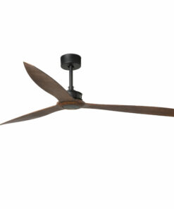 JUST FAN XL Ø1780mm BLACK WOOD BLADES FARO – 33430