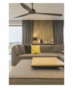 JUST FAN XL Ø1780mm BLACK WOOD BLADES FARO – 33430