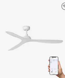 Faro Barcelona Gotland L Smart Wi-Fi Ανεμιστήρας Οροφής με Τηλεχειριστήριο Λευκός – 33446WP