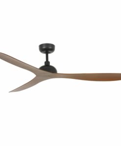 Faro Barcelona Ανεμιστήρας Οροφής Gotland Μαύρος Καφέ με Τηλεχειριστήριο – 33447