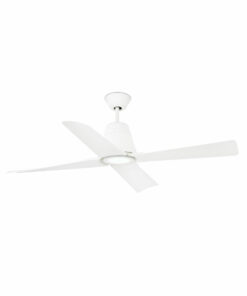Faro Barcelona TYPHOON Ανεμιστήρας Οροφής LED 19W 3000K IP44 Λευκού Χρώματος – 33480-14