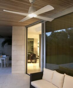 Faro Barcelona Typhoon Ανεμιστήρας Οροφής Λευκός με Τηλεχειριστήριο IP44 – 33480