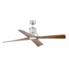 Faro Barcelona WINCHE Smart Wifi Ανεμιστήρας Οροφής Χρωμίου με LED Φως και Τηλεχειριστήριο  – 33482WP-8